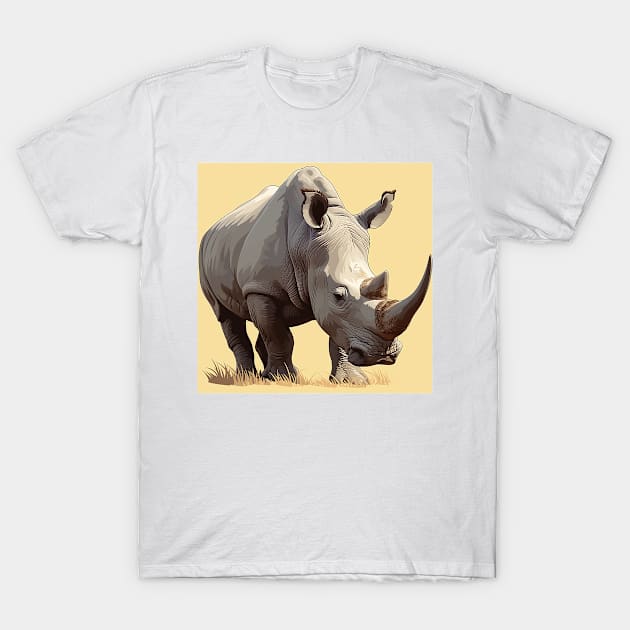 rhinoceros T-Shirt by peterdoraki